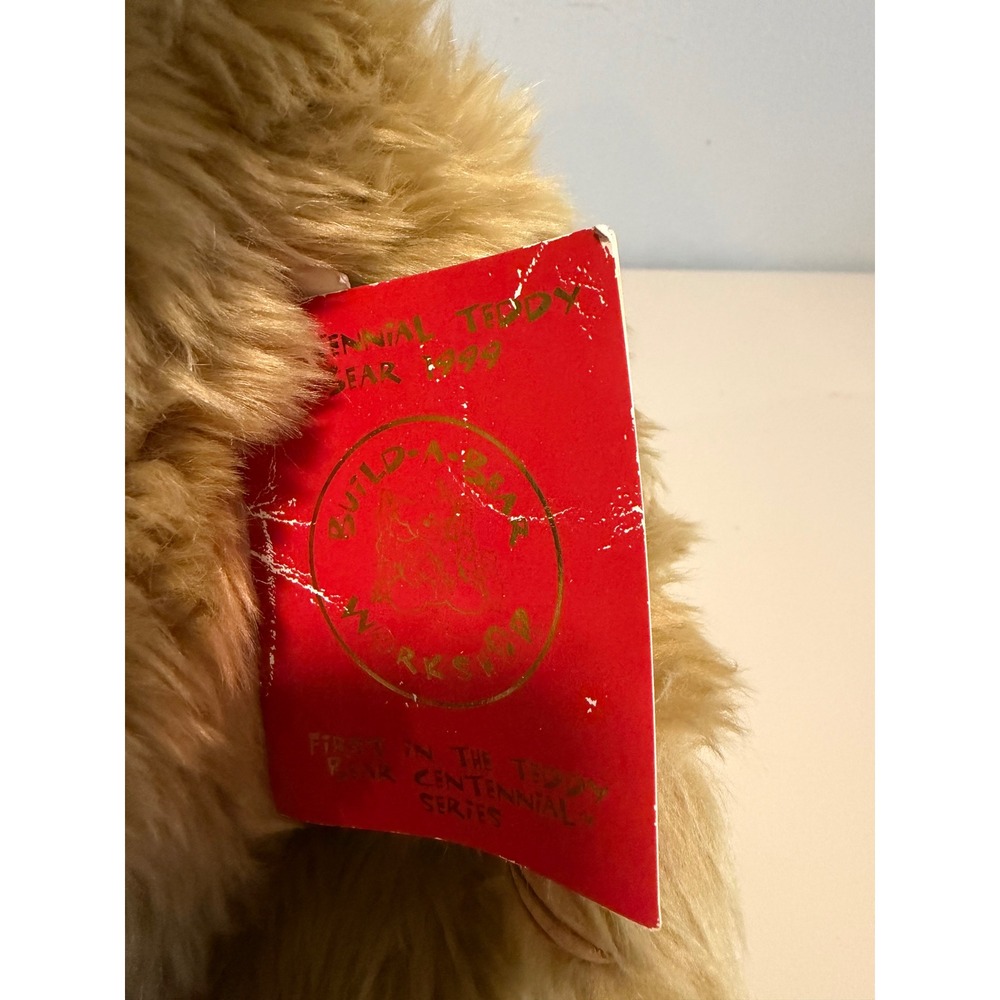 Build-A-Bear Centennial Teddy Bear 1999 CollectiBears Series 1 Plush with Tags - Picture 3 of 13